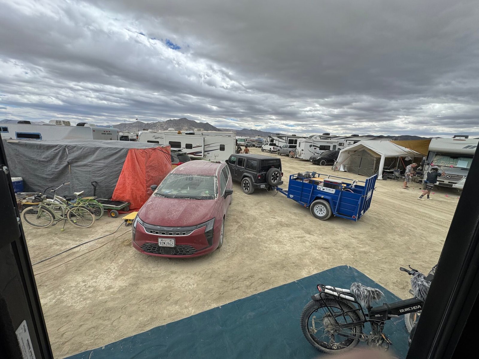 Camped out west