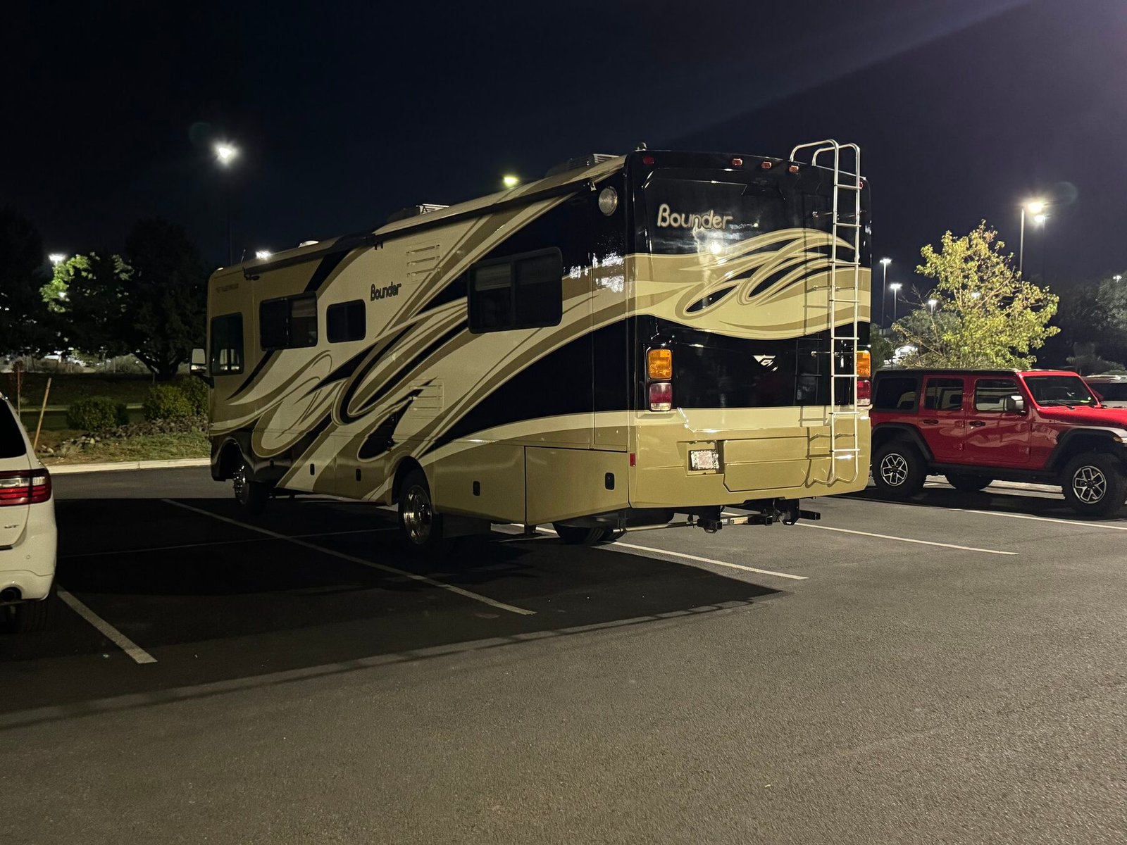 Parked up for the night